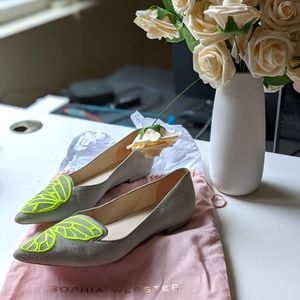 Sophia Webster Bibi butterfly flat